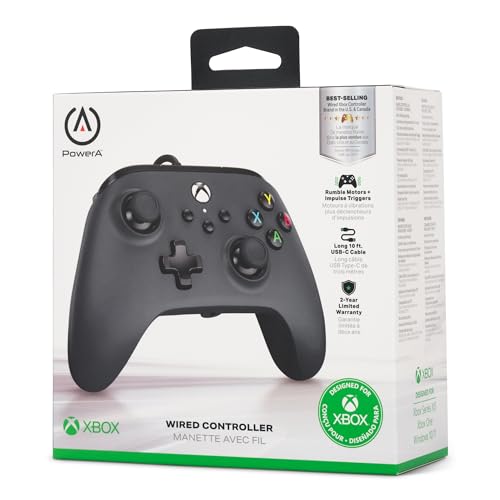 Thumbnail 9 de PowerA Wired Controller for Xbox Series X|S — Black