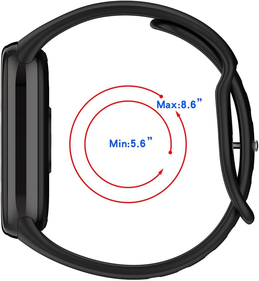 Thumbnail 3 de BYISYUE Silicone Replacement Band for Xiaomi Band 8/9/10