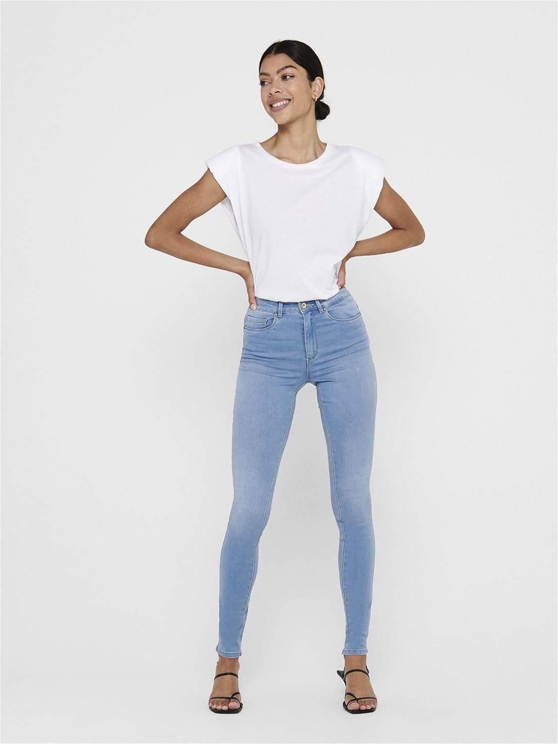 Thumbnail 4 de ONLY Damen Jeanshose – High Waist in hellem Blau