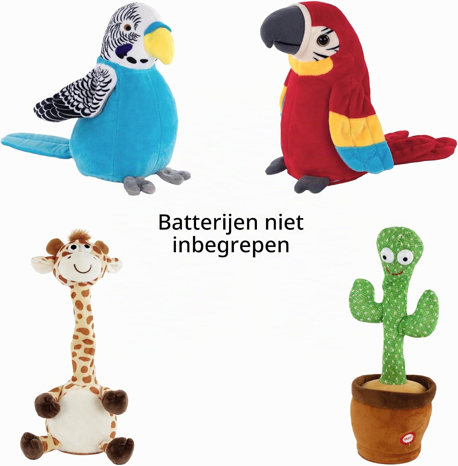 Thumbnail 5 de Idena 40362 pratende giraffe-knuffel van polyester, ca. 32 cm