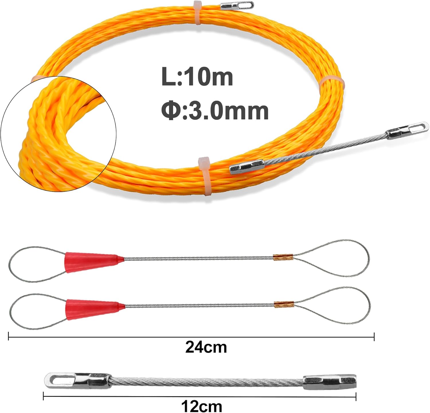 Detalle 2 de DZDSBB Sonda passacavi 10 m Φ3 mm