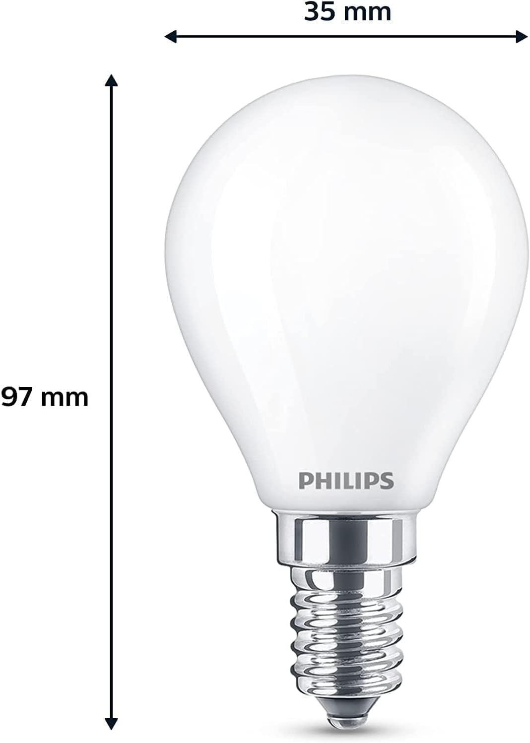 Thumbnail 1 de Philips LED Classic E14 ampoules 40 W
