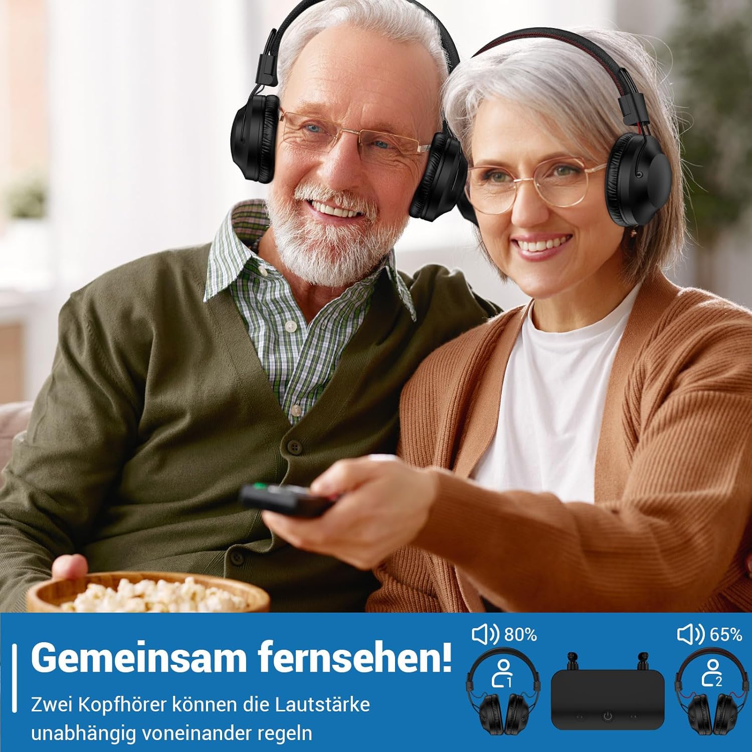 Detalle de LETSACTIV Dual Wireless Kopfhörer 196ft