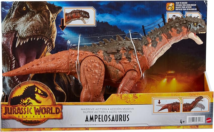 Thumbnail 5 de Figura de acción Mattel Ampelosaurus, 4 años