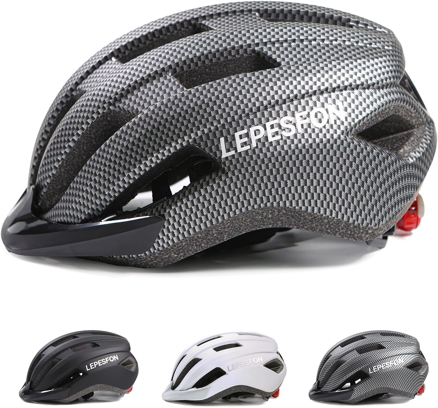 Detalle de LEPESFON MTB Helmet 56–61 cm Adjustable Lightweight 🚴♀