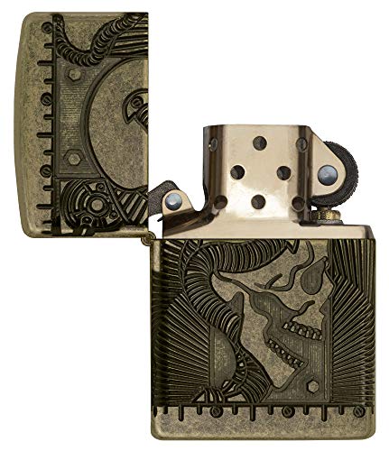 Thumbnail 3 de Zippo 29268 Armor Antique Brass encendedor talla única