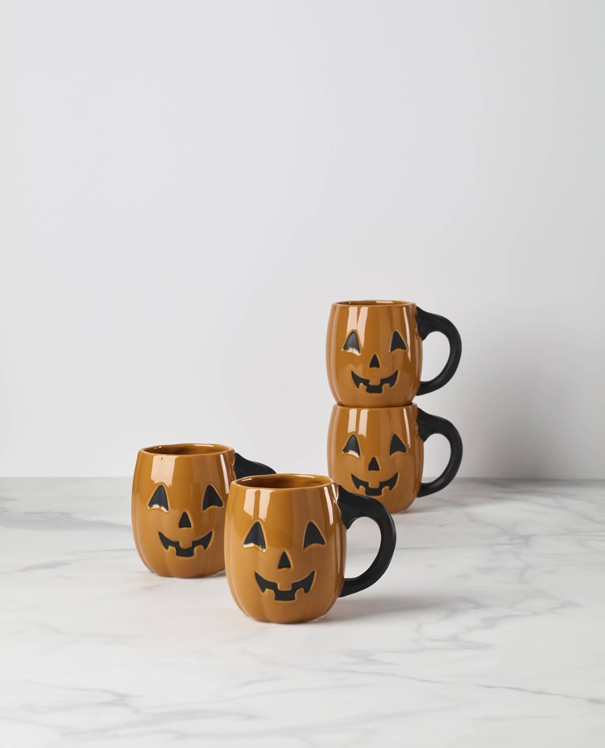 Thumbnail 1 de Lenox Porcelain Pumpkin Mug Set