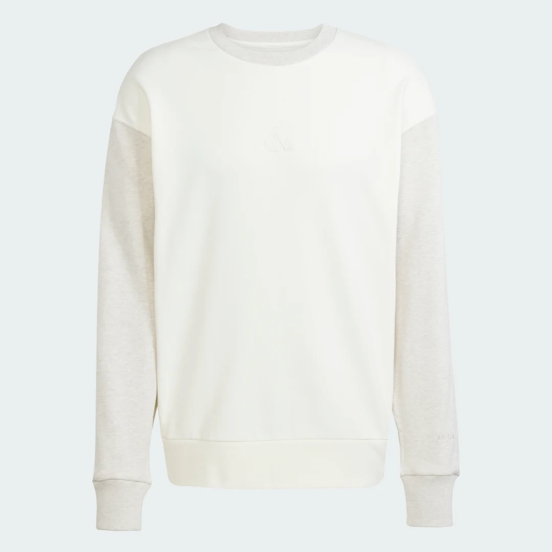 Thumbnail 3 de All SZN French Terry Colorblock Crew Sweatshirt de Adidas – comodidad versátil para tu día a día
