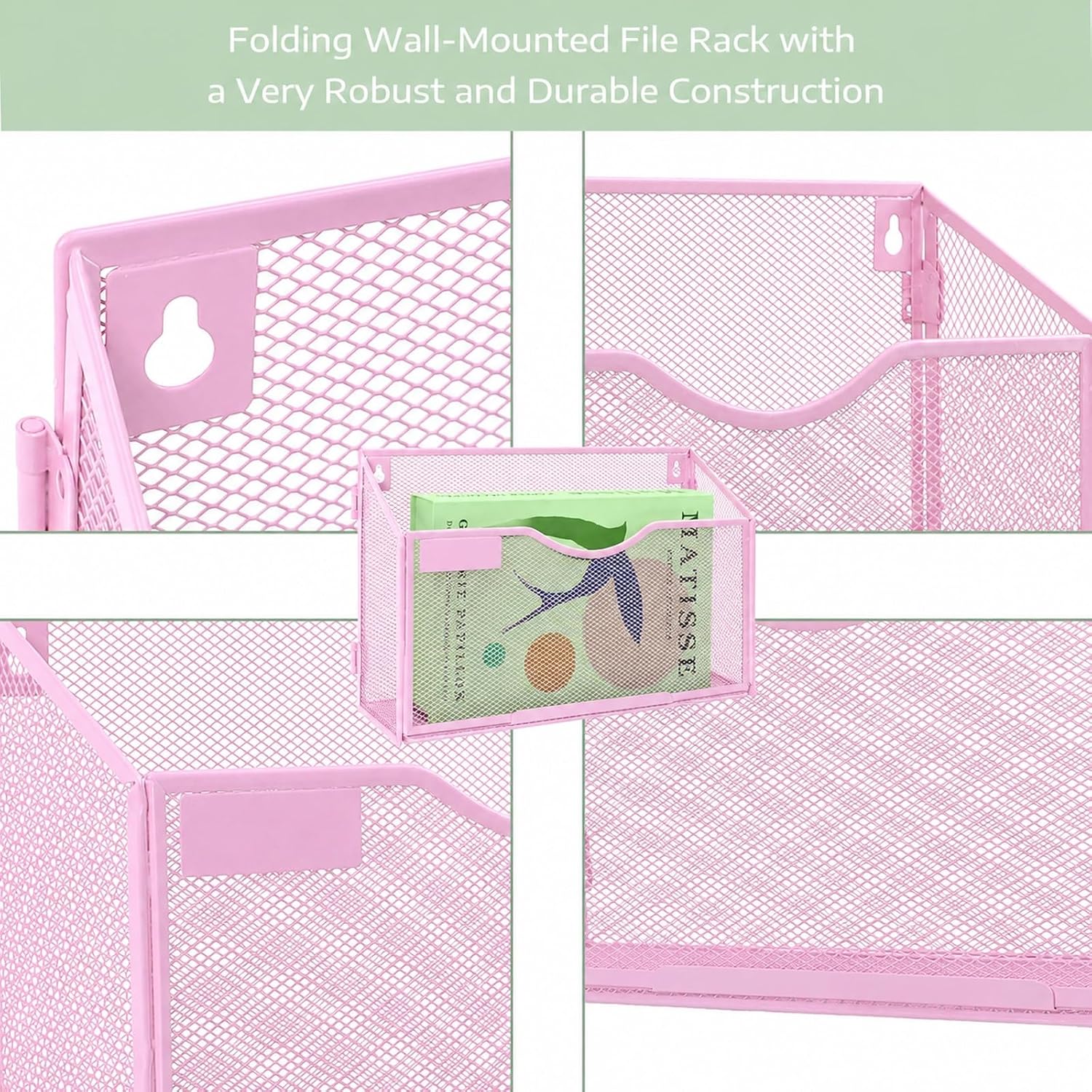 Detalle 2 de IOUGDSEC Wall File Holder, A4