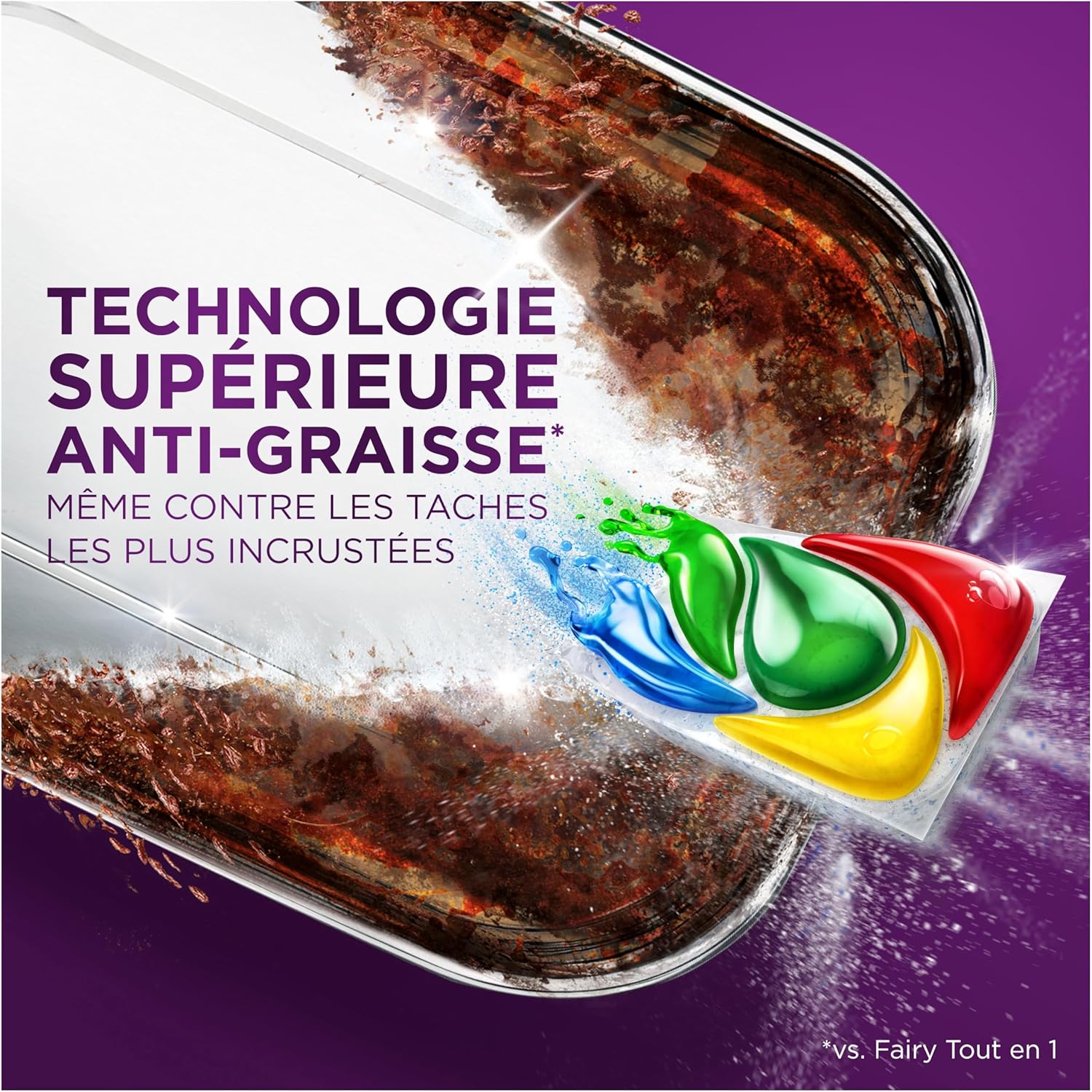 Thumbnail 3 de Fairy Platinum Plus Tablettes Lave-Vaisselle Tout-en-1, Miracle 30 Minutes – 130 tablettes