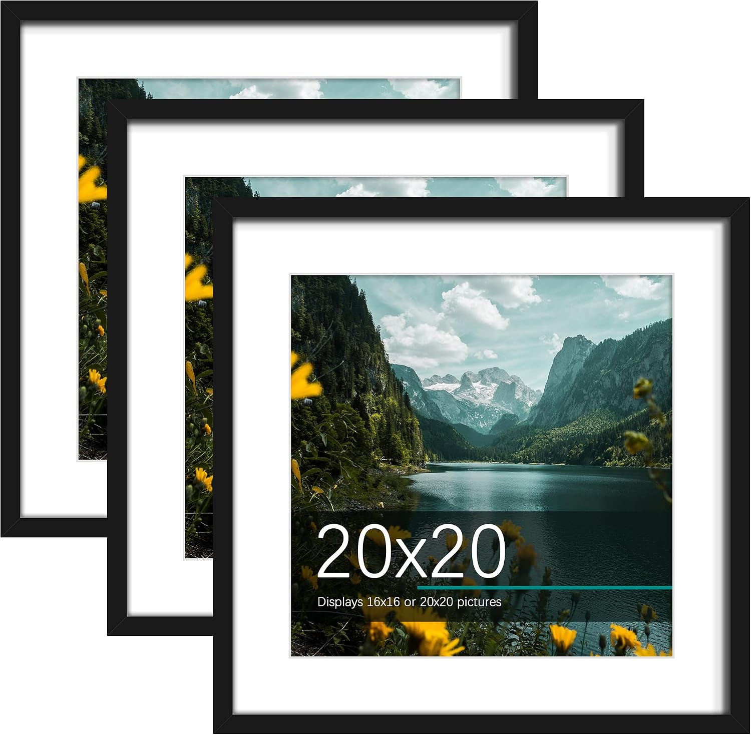 Detalle de Picrit Picture Frame 20x20 3 Pack