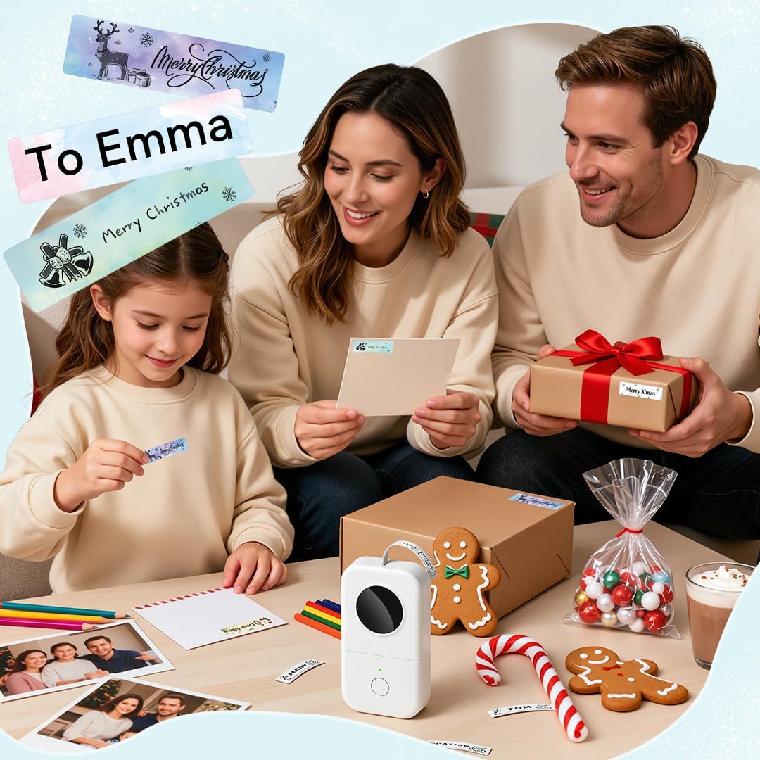 Detalle 2 de Phomemo D30 Bluetooth Label Maker 2026