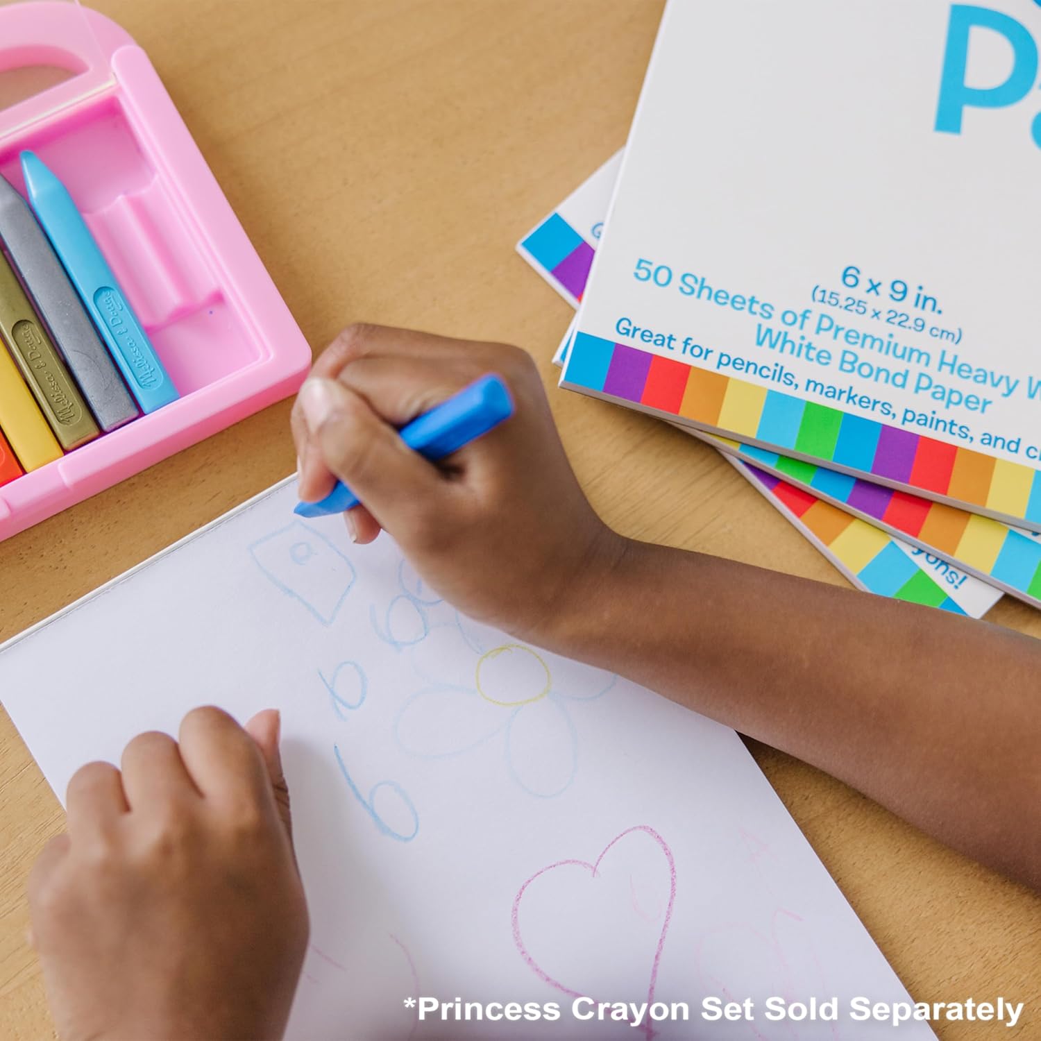 Thumbnail 4 de Melissa & Doug Drawing Paper Pad 6 x 9 inches 🖍️