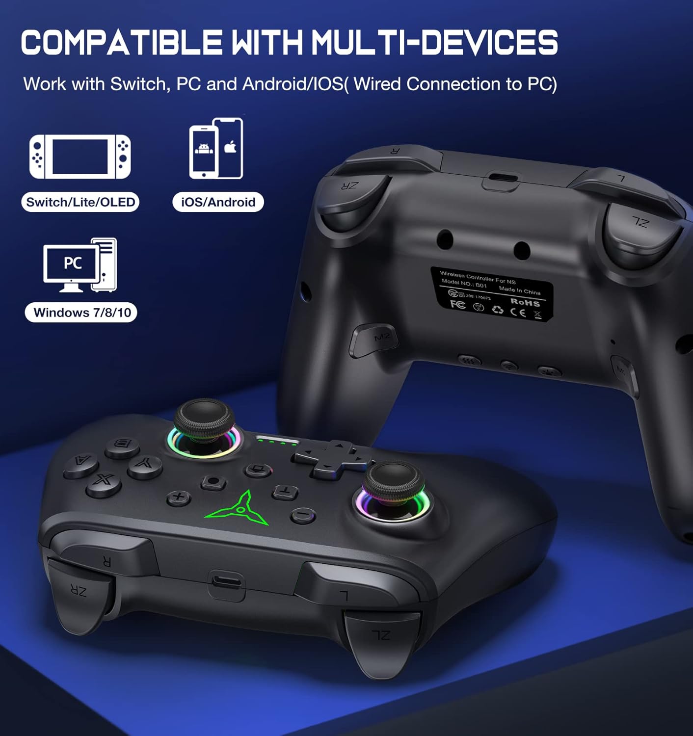 Detalle 2 de Wireless Switch Controller 1000mAh