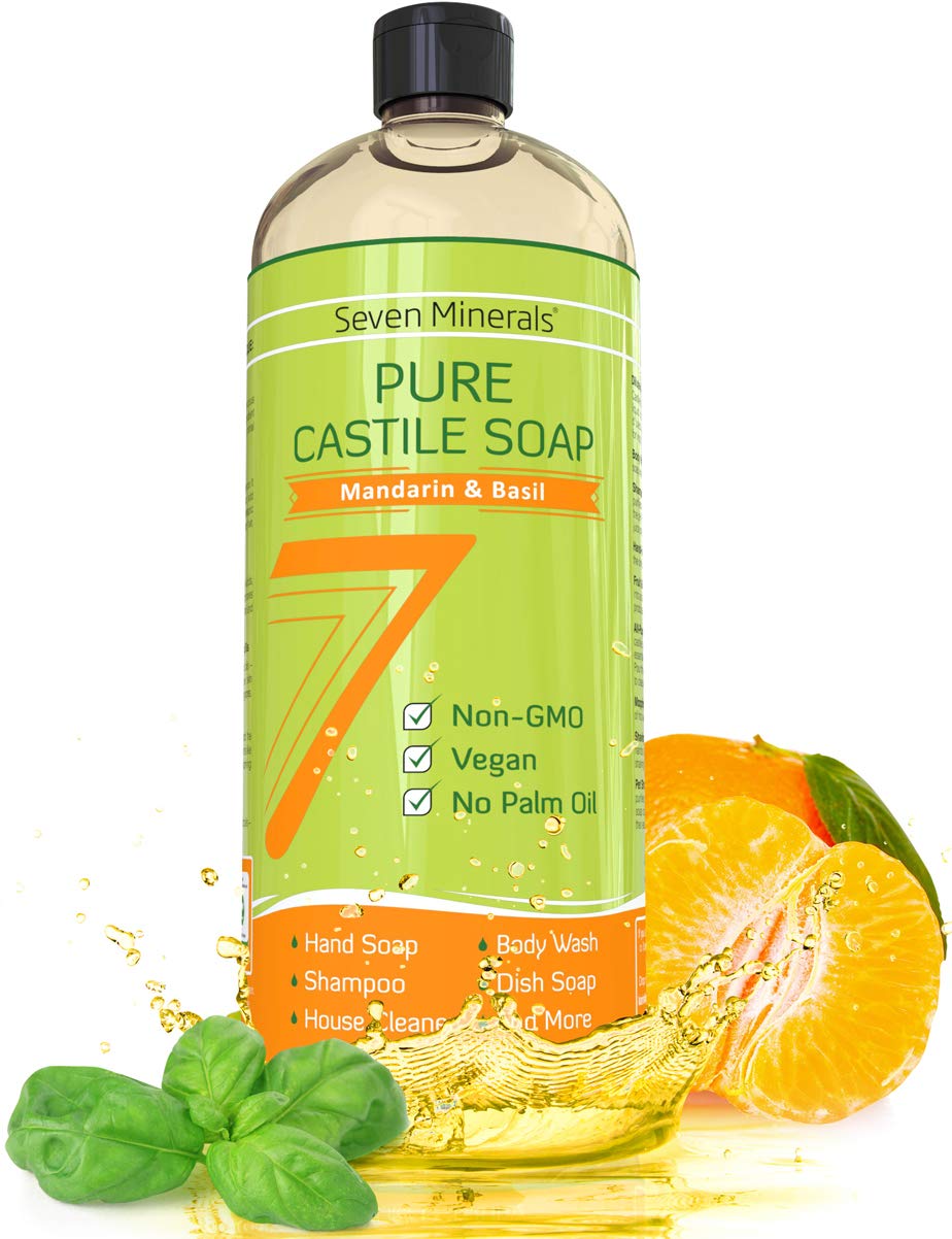 Thumbnail 6 de Seven Minerals EWG Verified Castile Soap (1 Gallon) — Unscented, No Palm Oil, Vegan, Mild & Gentle