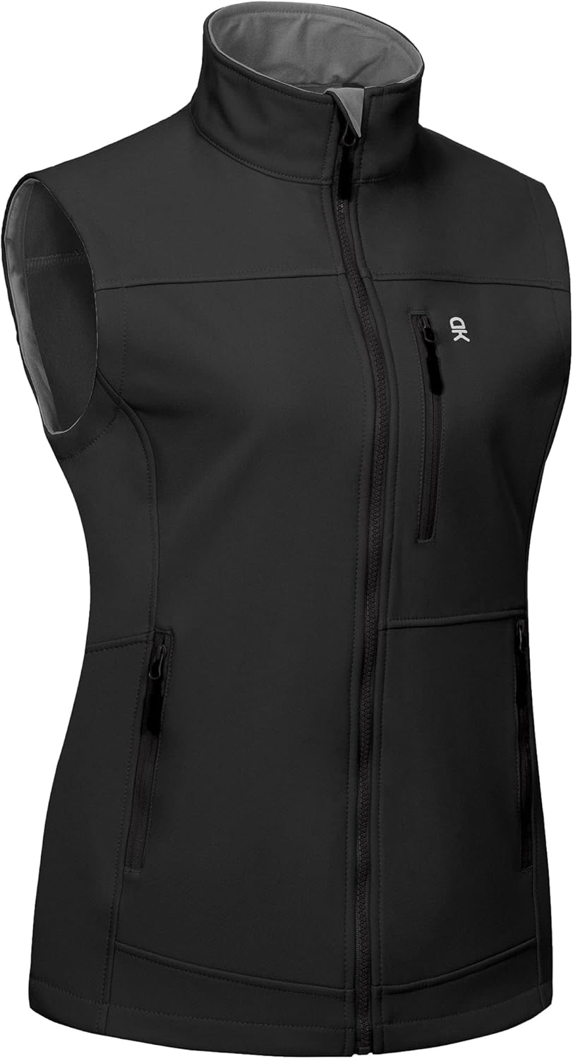 Thumbnail 6 de Little Donkey Andy Damen Softshell-Weste ärmellos – wasserdicht, winddicht, atmungsaktiv