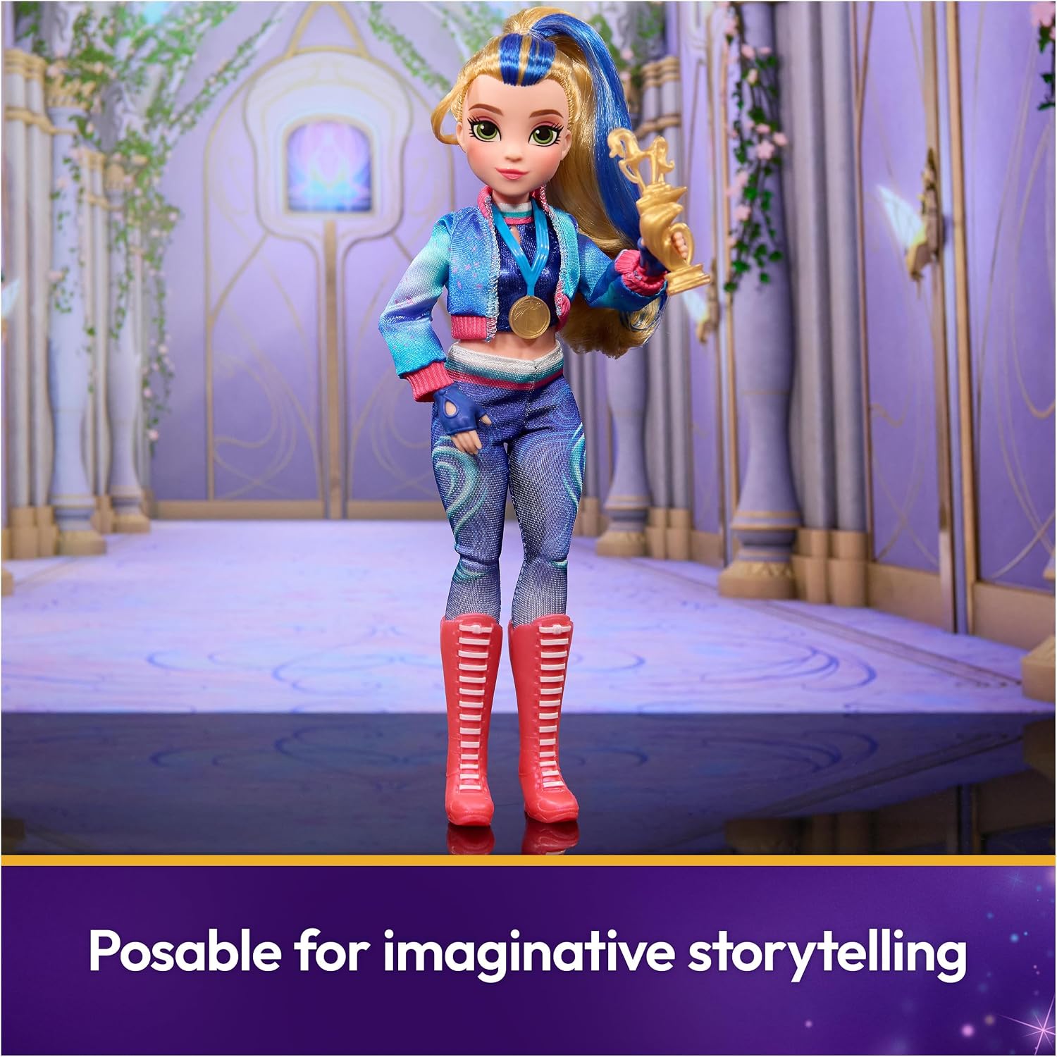 Detalle 2 de Unicorn Academy Isabel Doll 9.5" fashion set