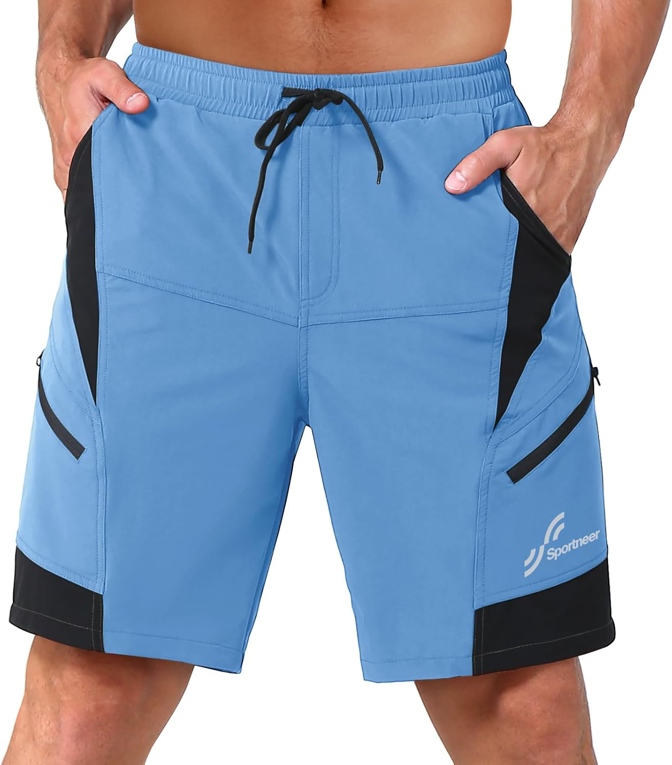 Thumbnail 6 de Sportneer MTB Shorts for Men: 3D Padded, Breathable Cycling Shorts for Outdoor Riding