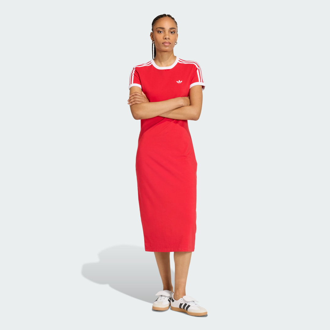 Detalle de Vestido 3 Stripes Ajustado – Adidas