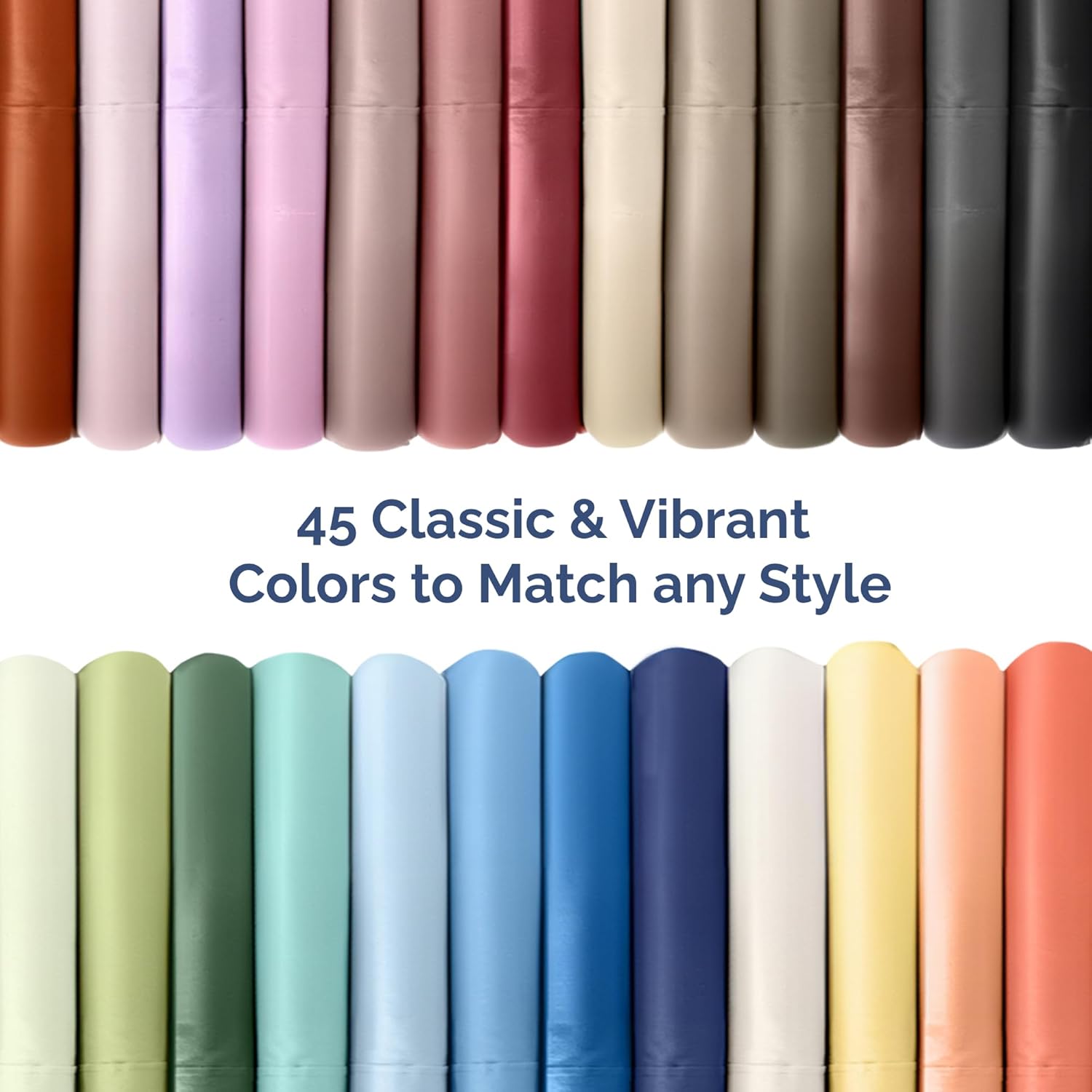 Thumbnail 6 de CGK Unlimited King Size Flat Sheet (Hotel Quality, Red) — Ultra-Soft, Breathable, Cooling & Easy-Care