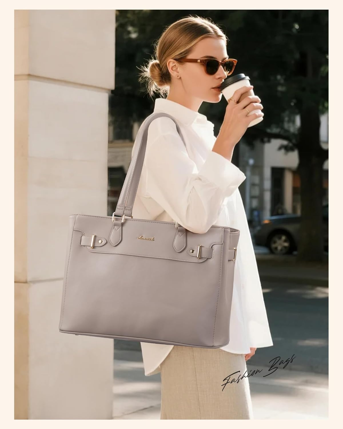Detalle 2 de LOVEVOOK Handtasche 15,6" Shopper
