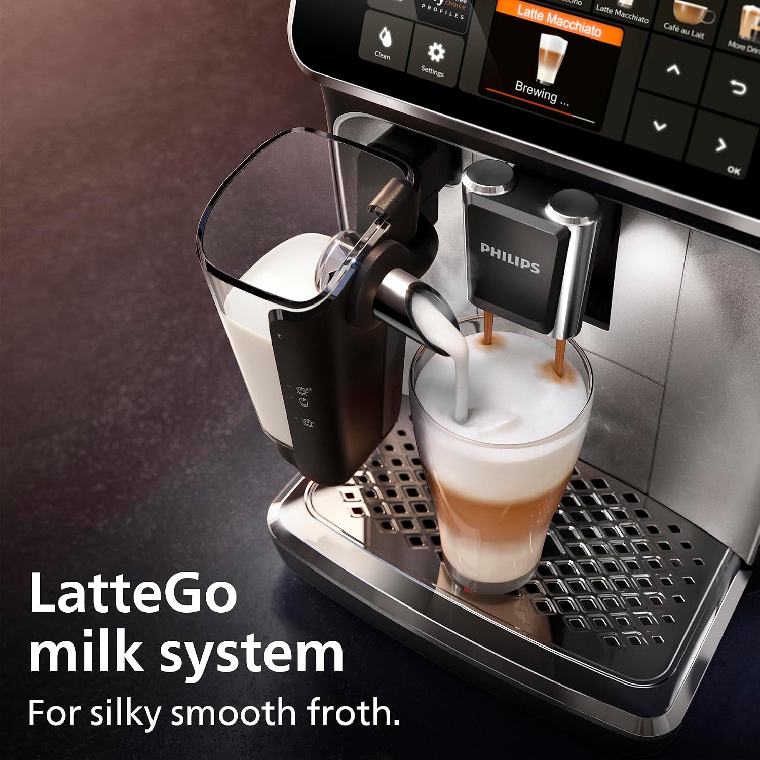 Thumbnail 4 de Philips 5400 Series EP5446/70 Coffee Machine 12-varieties