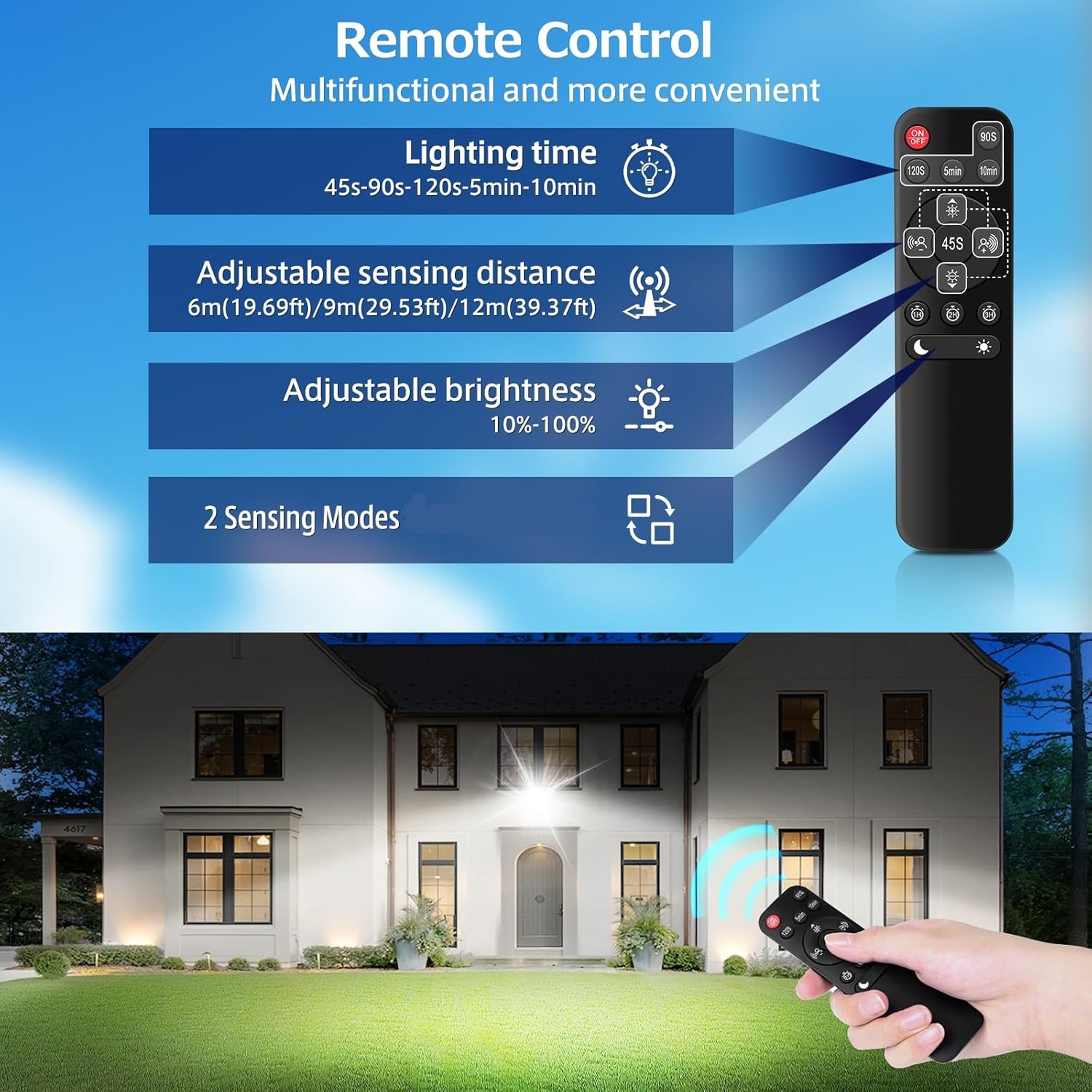 Thumbnail 5 de MEIHUA 42W Security Light with Motion Sensor
