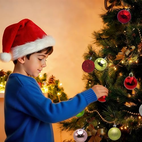 Detalle 2 de Lot de 24 boules de Noël Xcdhemde ⚡