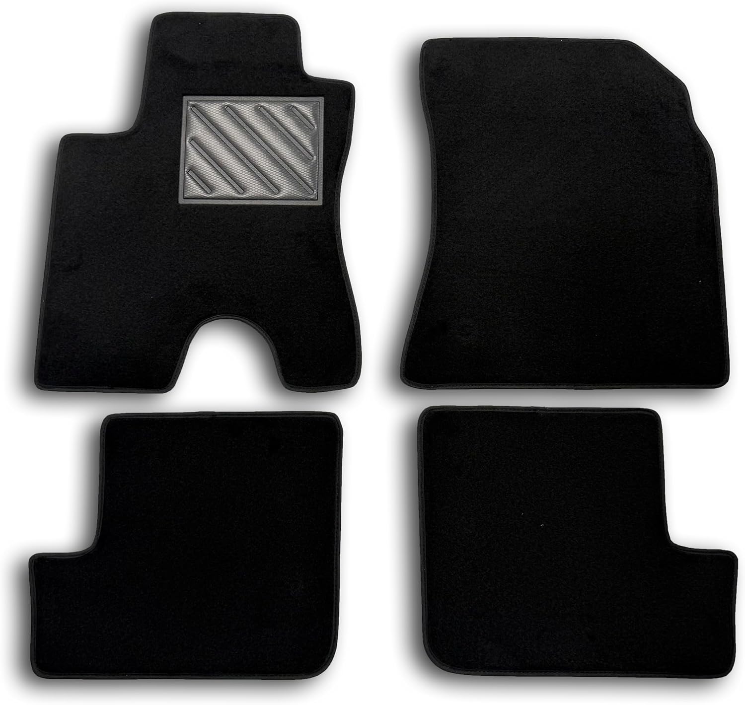 Detalle de Tappetini su misura per Toyota RAV4 II XA20 (2000-2006) – protezione, antiscivolo e battitacco in gomma rinforzata