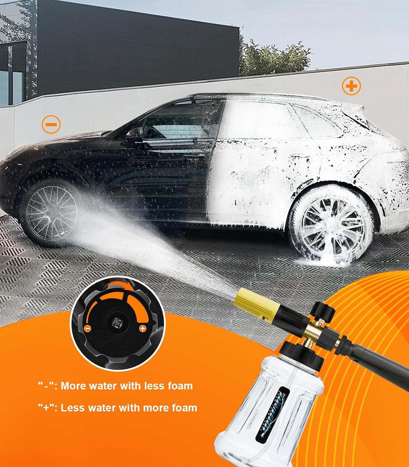 Thumbnail 4 de DANCINGBOAR Snow Foam Lance 1L for Karcher K Series