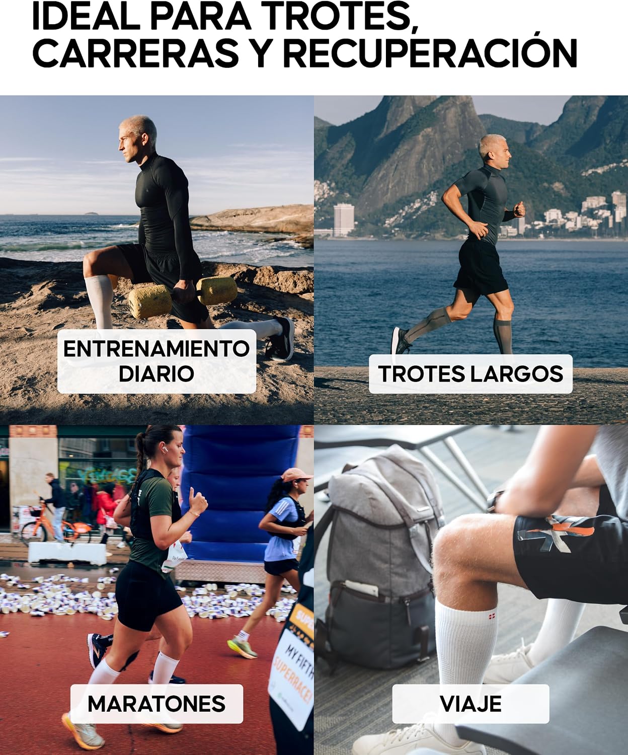 Detalle 2 de Danish Endurance calcetines compresión 21-26 mmHg