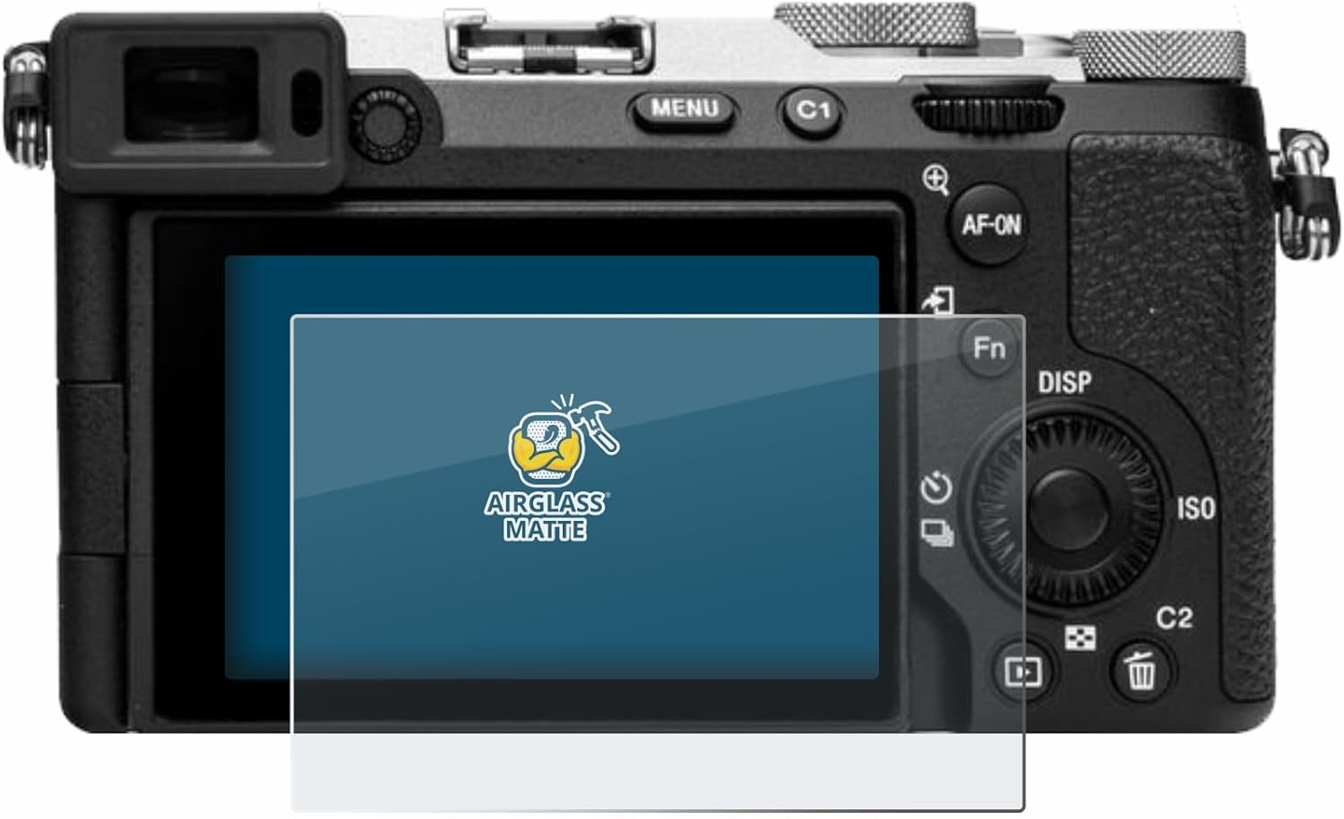 Thumbnail 1 de BROTECT Entspiegelungs Glasfolie für Sony Alpha 7C II (ILCE-7CM2) – matt, 9H Kratzfest, Anti-Reflex