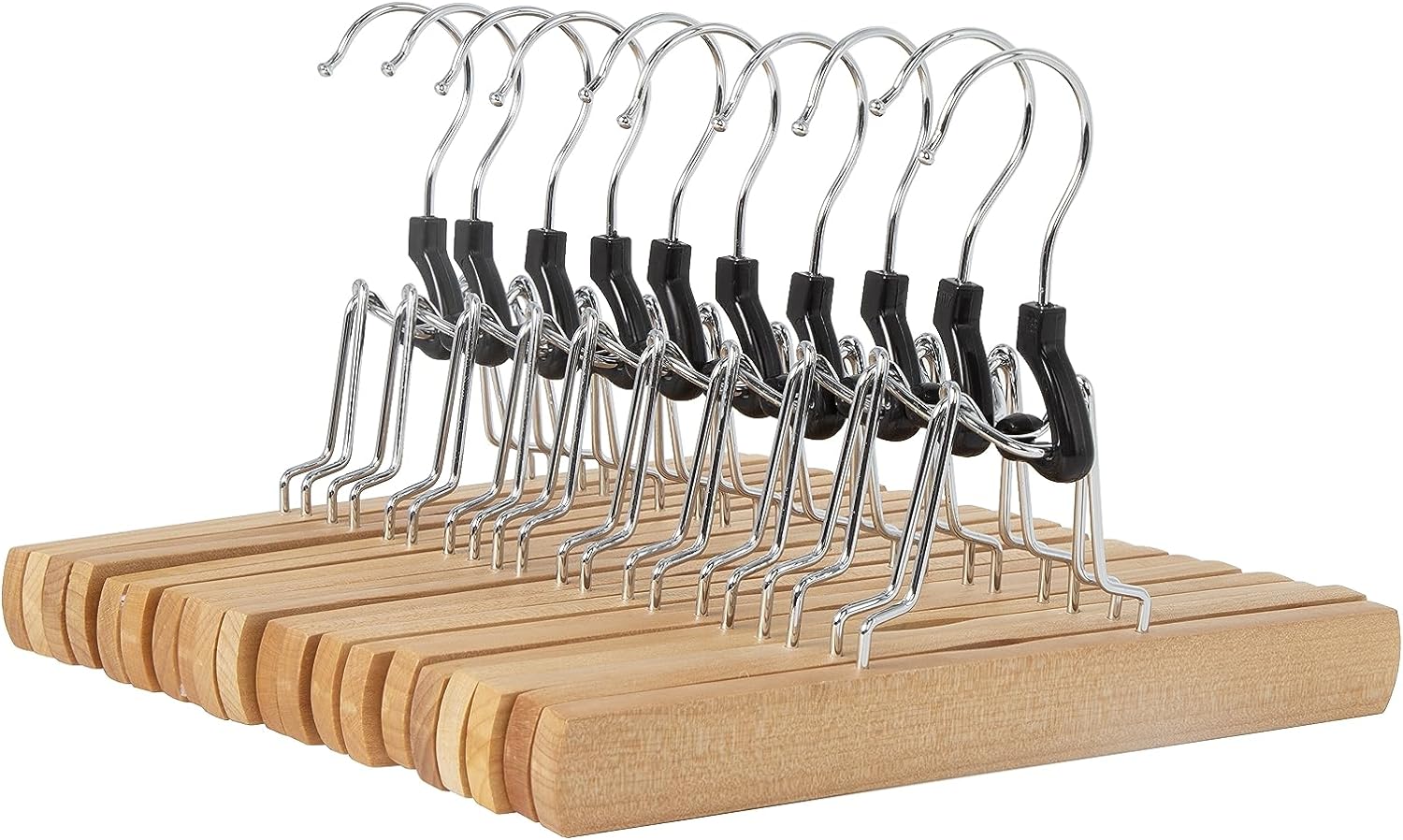 Detalle de Amazon Basics cintres bois 10 pièces