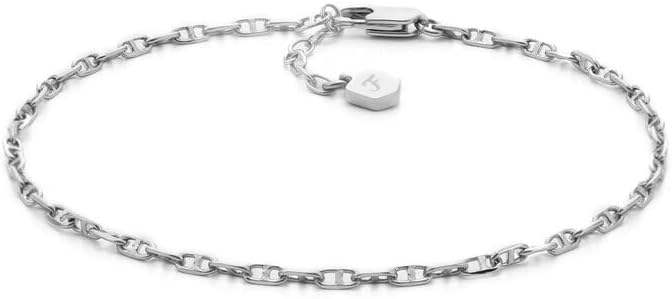 Thumbnail 5 de Fossil bracelet de cheville femme en laiton doré avec fermoir mousqueton