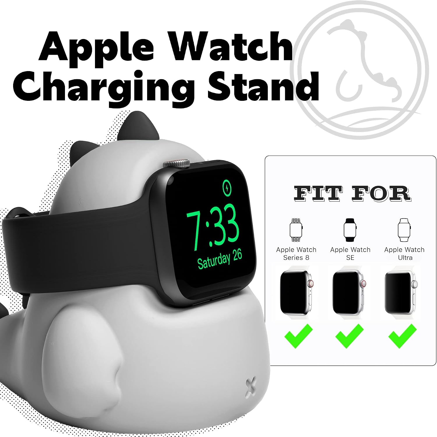 Thumbnail 2 de ELETIUO Apple Watch Charger Stand