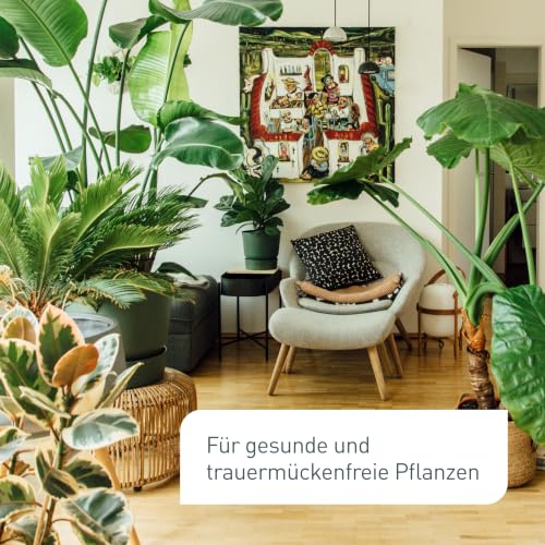 Detalle de Plantura Trauermückenfrei Neem, Gießmittel mit Azadirachtin, 75 ml