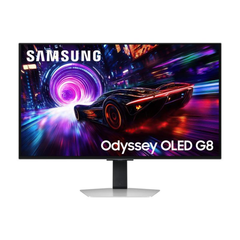 Detalle de Monitor Samsung Odyssey G8 G81SF 32" OLED 4K 240 Hz – velocidad y contraste para gaming profesional