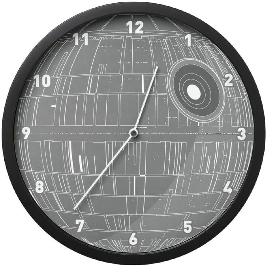 Paladone Horloge Étoile de la Mort 30cm ⏰