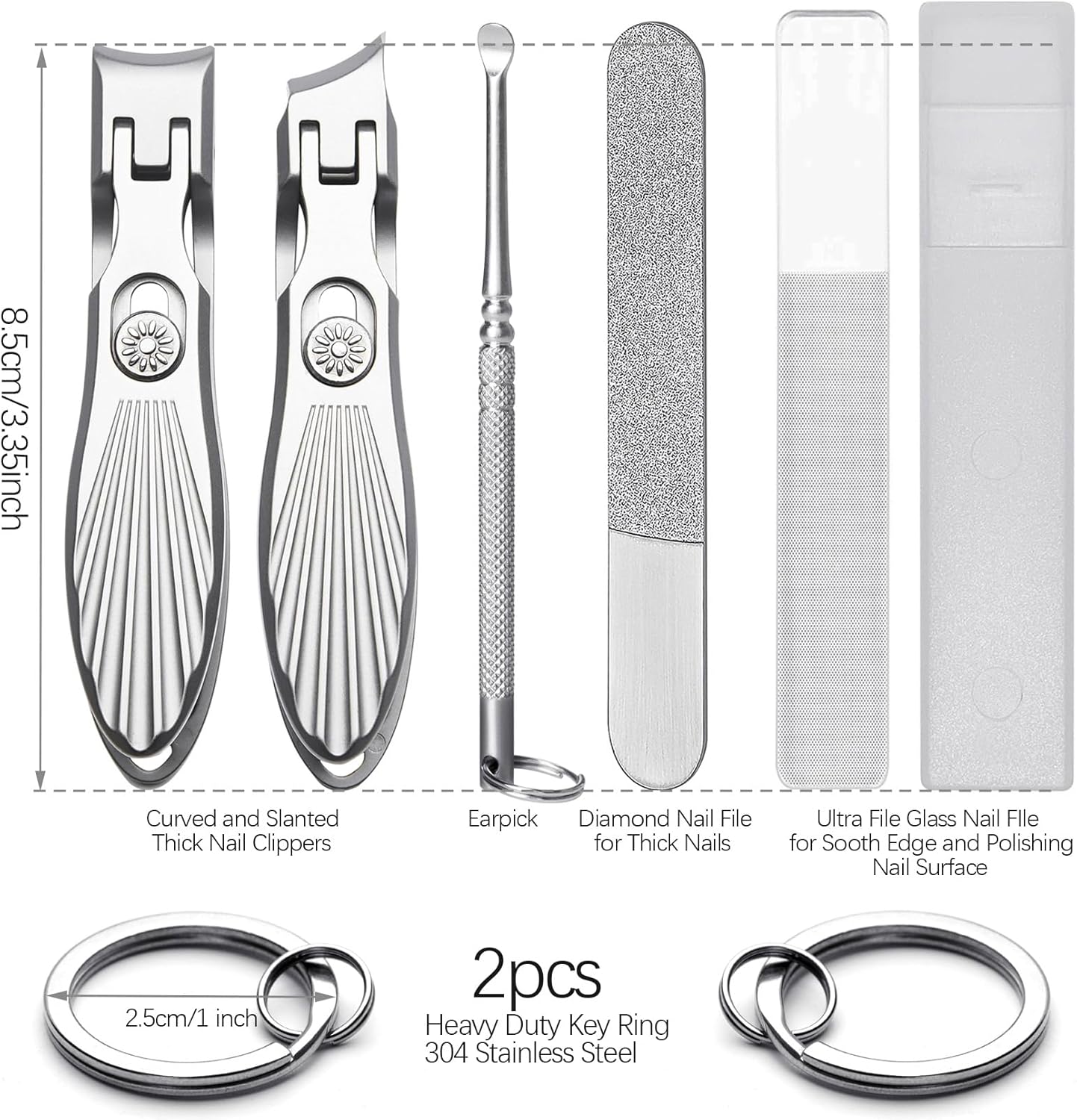 Thumbnail 6 de VOGARB Curved Slanted Nail Clippers for Seniors ✂