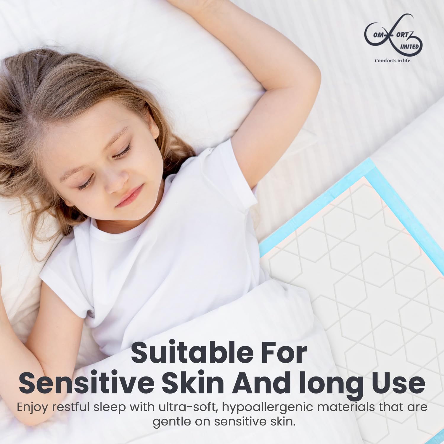 Thumbnail 3 de Care with Comfortz Waterproof Incontinence Bed Pads