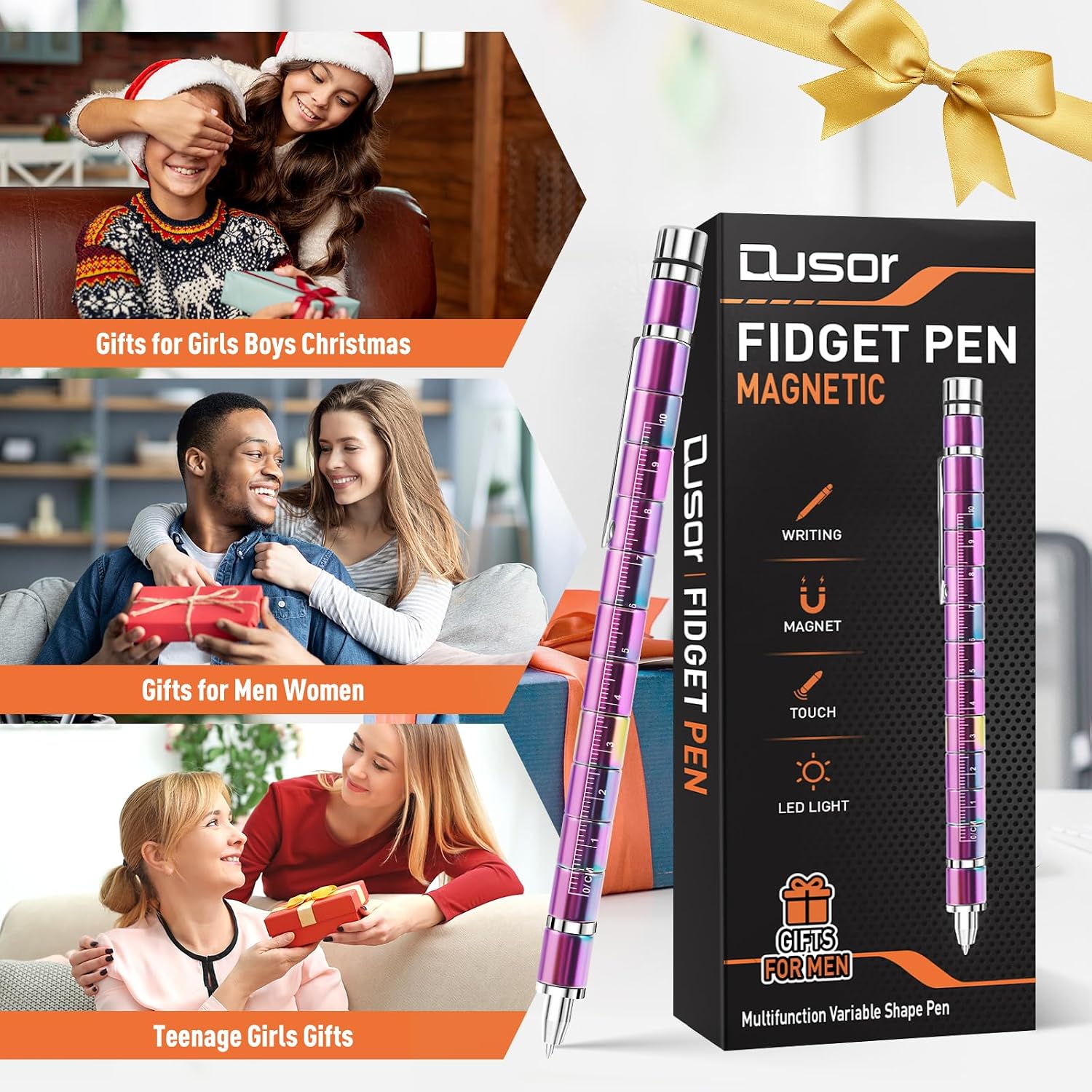 Detalle 2 de Dusor Magnetic Fidget Pen Gift for Women