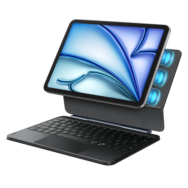 Detalle de Funda con Teclado Mágico para iPad Pro 11 / iPad Air 11 – VanWin