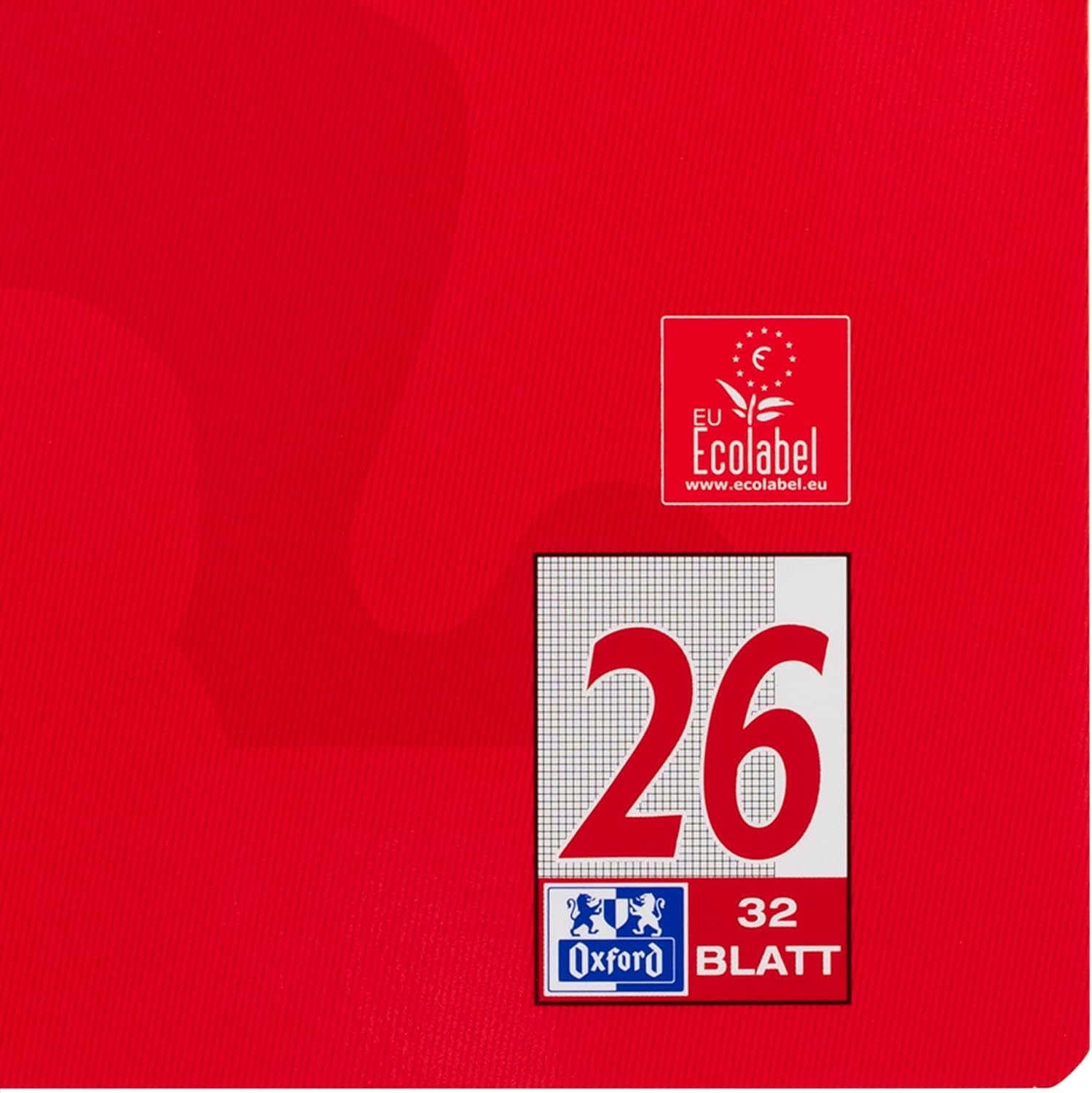 Detalle 2 de Oxford Schulheft A4 32 Blatt kariert đ