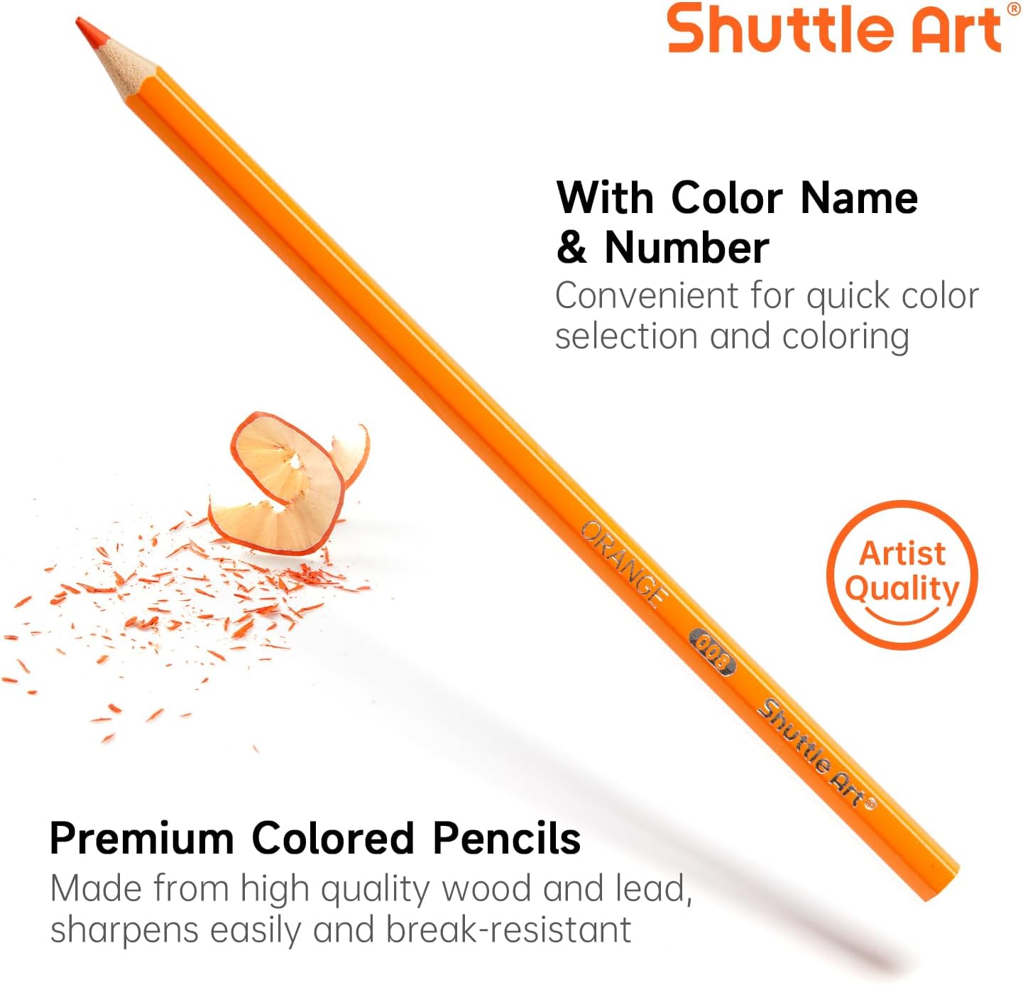 Detalle 2 de Shuttle Art 720 Colored Pencils Bulk — 60 Packs of 12 Pre-Sharpened Colors for Classrooms and Home Art