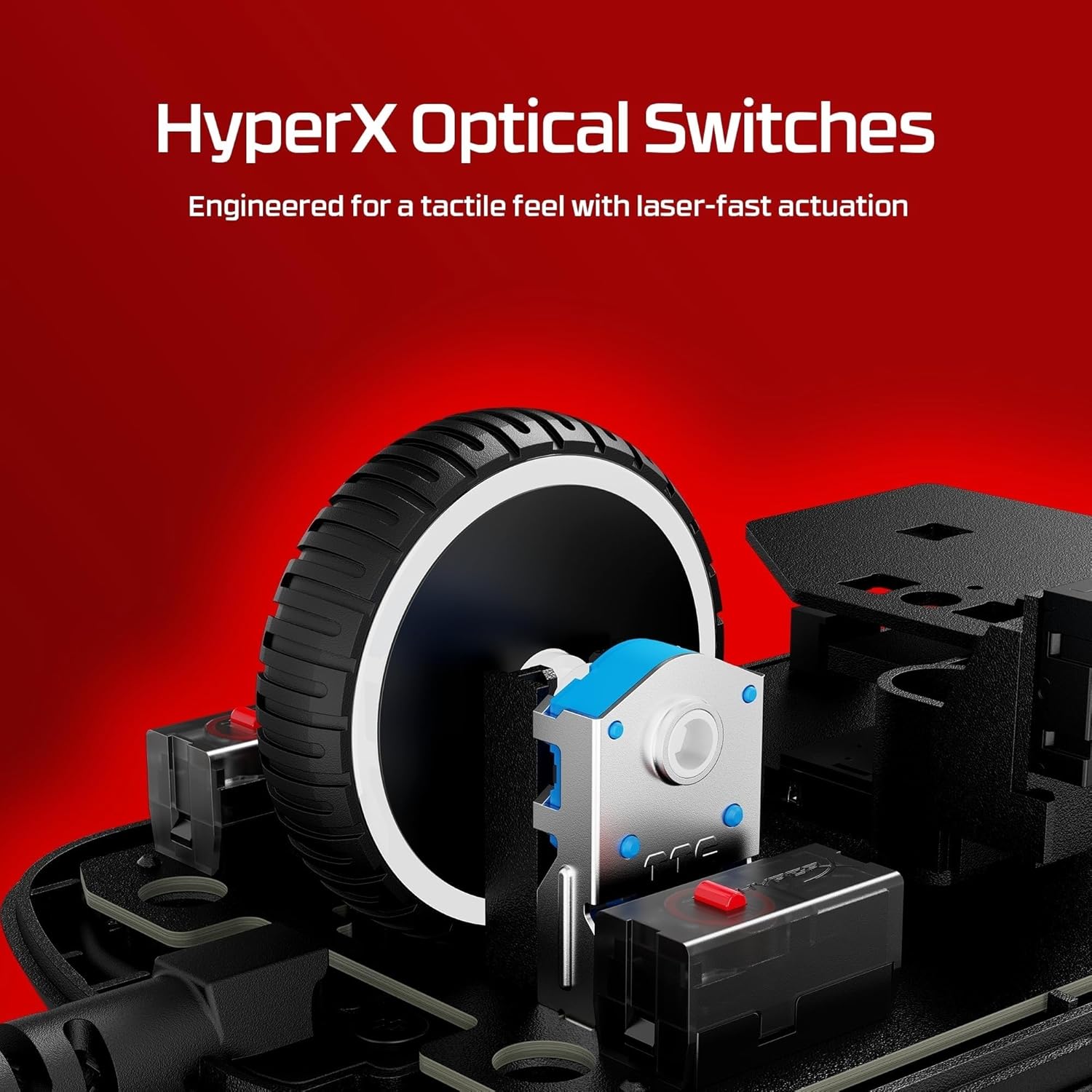 Thumbnail 4 de HyperX Pulsefire Saga: mouse da gaming modulare con polling rate 8K e sensore HyperX 26K