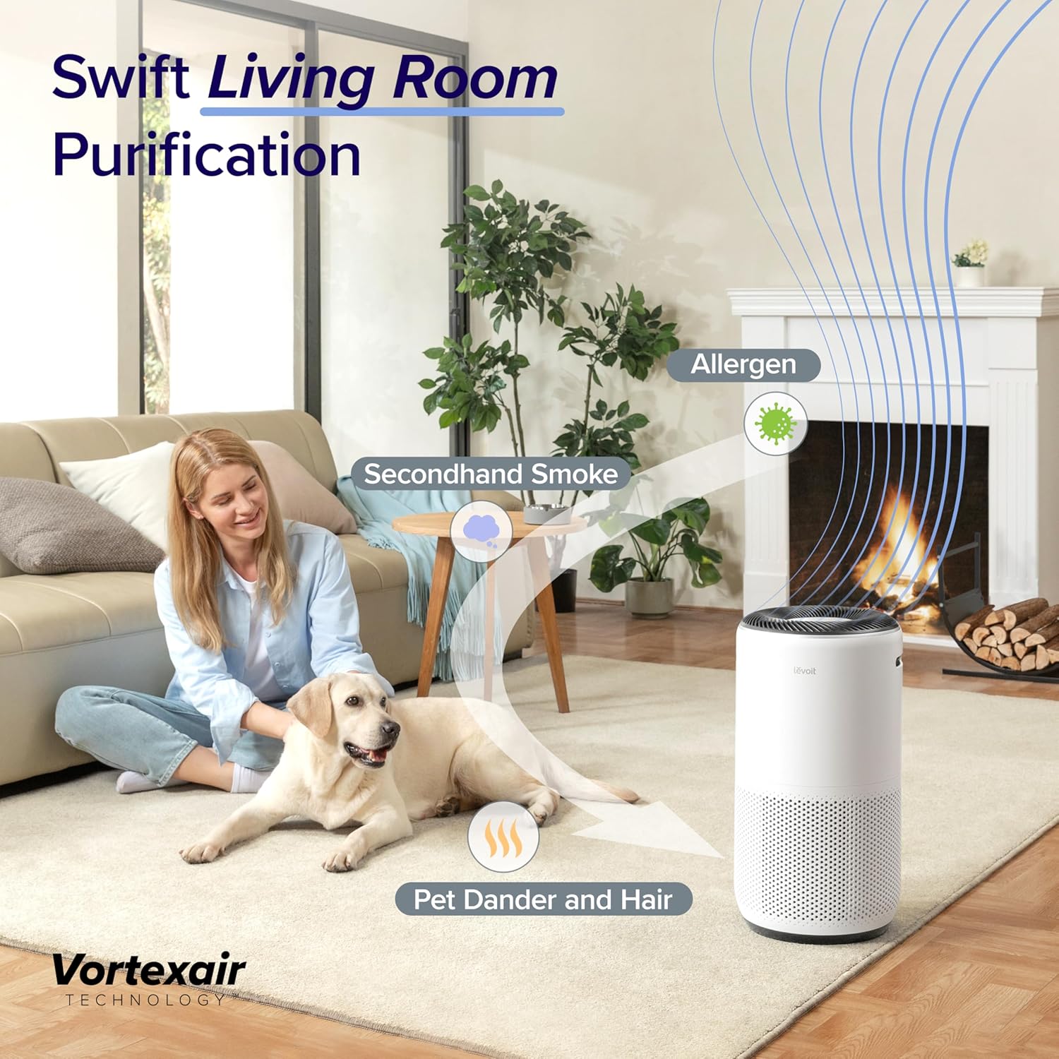 Thumbnail 1 de Levoit Air Purifier for Large Rooms ⚡