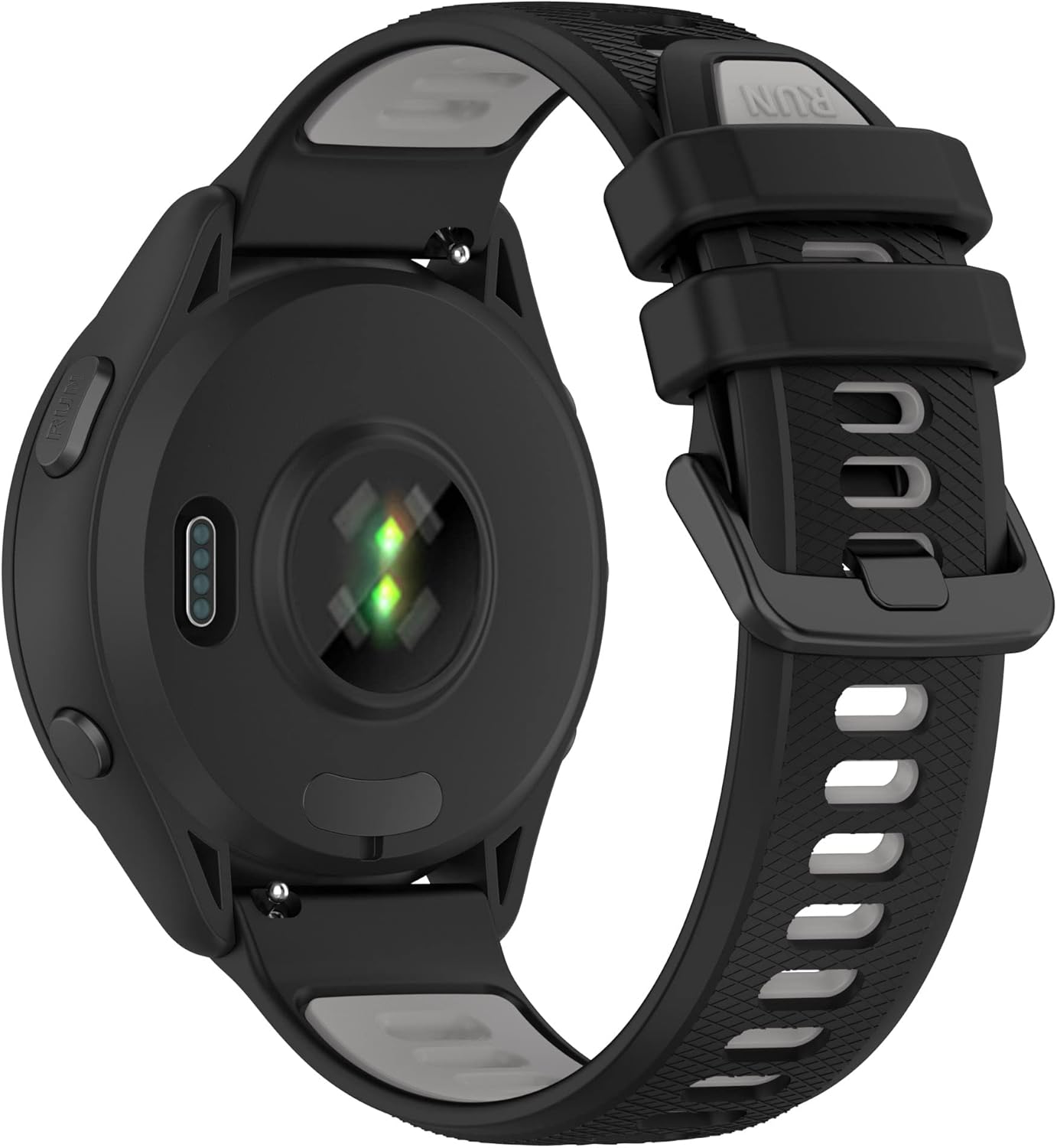 Thumbnail 1 de FiiMoo 20mm Silicone Strap for Garmin Venu 2 Plus / Venu Sq 2 / Active 5 / Vivoactive 3 and More