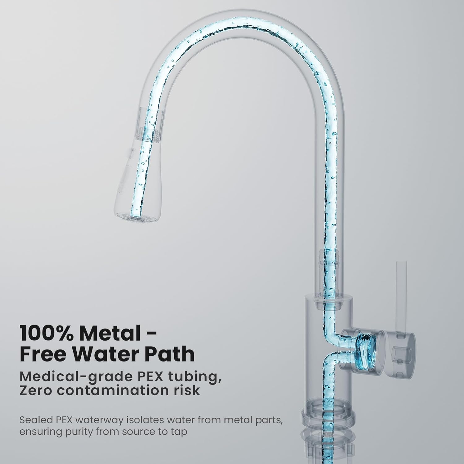 Thumbnail 5 de DERW Kitchen Tap with Pull Out Spray