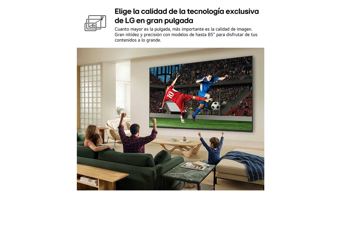 Thumbnail 5 de LG QNED70 B6A 85" – Smart TV 4K MiniLED AI (2026)