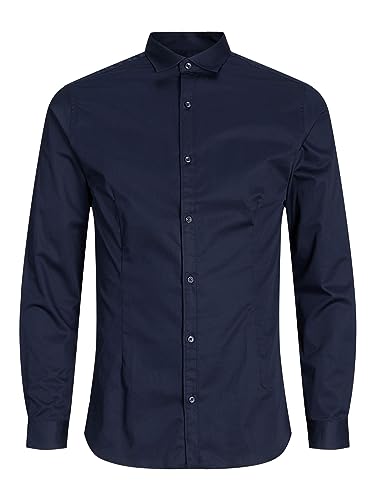 Thumbnail 1 de Jack & Jones Jjprparma Camisa L/S Azul para Hombre 👔
